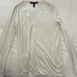white long sleeve shirt